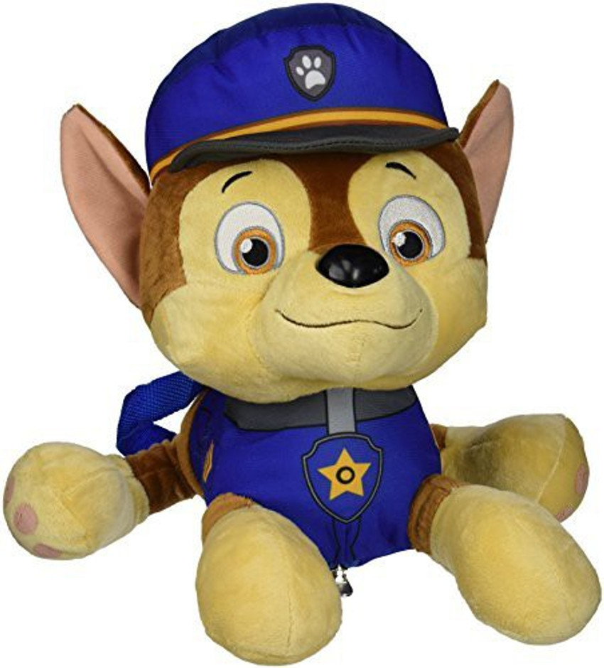 Paw patrol 2025 chase plush backpack
