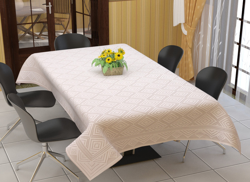Polycotton Dining Table Cover For 6 Seater Size 60