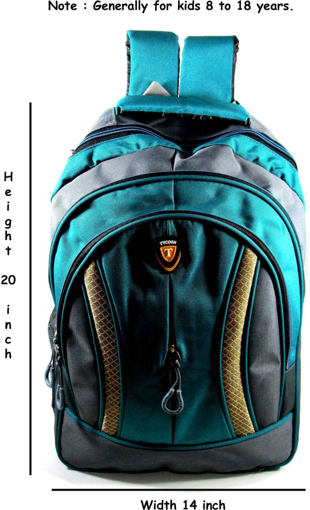 Flipkart ehuntz Tycoon school Bag 8 to 18 years EH1172