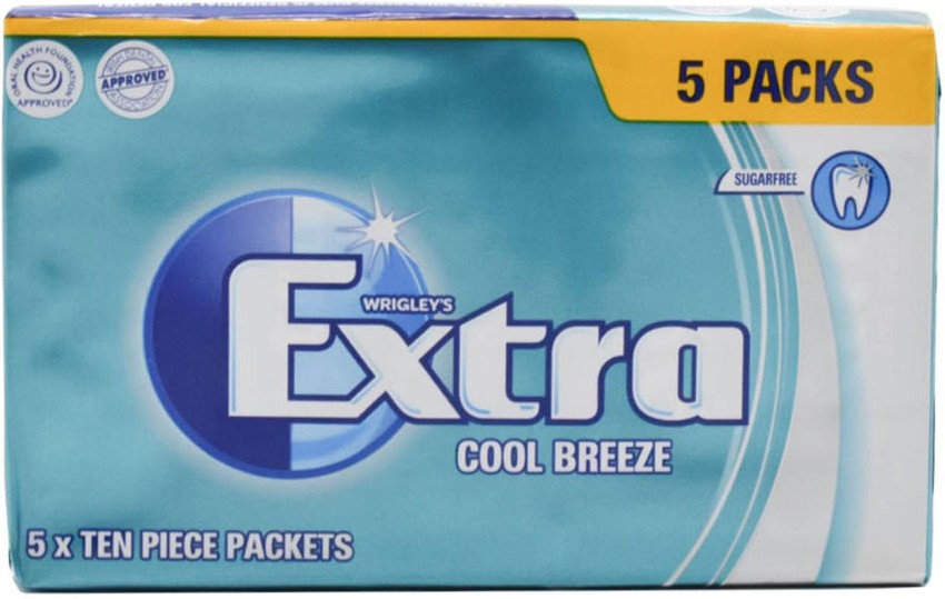Wrigley Extra Strawberry/Cool Breeze/Bubble mint/Pepper mint Chewing Gum