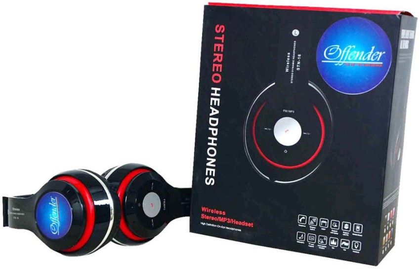 OFFENDER SUPER STN 16 HIGH QUALITY STEREO HEADPHONES WITH MIC