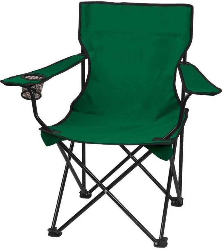 Inditradition Folding Camping & Fishing Chair, Lawn & Garden Chair, Perfect for Adult (Green) Metal Outdoor Chair Price in India - Buy  Inditradition Folding Camping & Fishing Chair