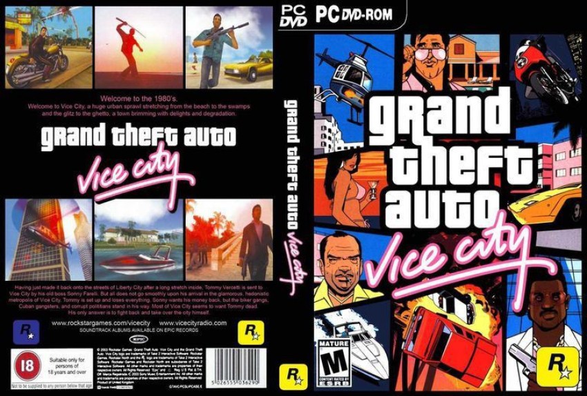 GTA-VICE-CITY PC GAME DVD