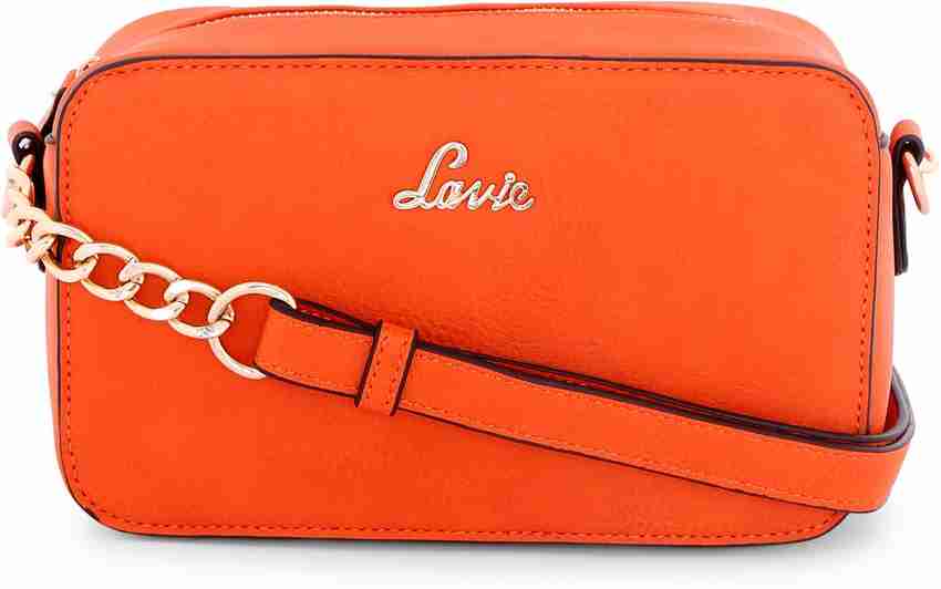 LAVIE Orange Sling Bag SXEP417100N3 B.ORANGE Price in India