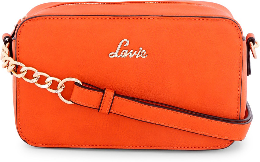 LAVIE Orange Sling Bag SXEP417100N3 B.ORANGE Price in India