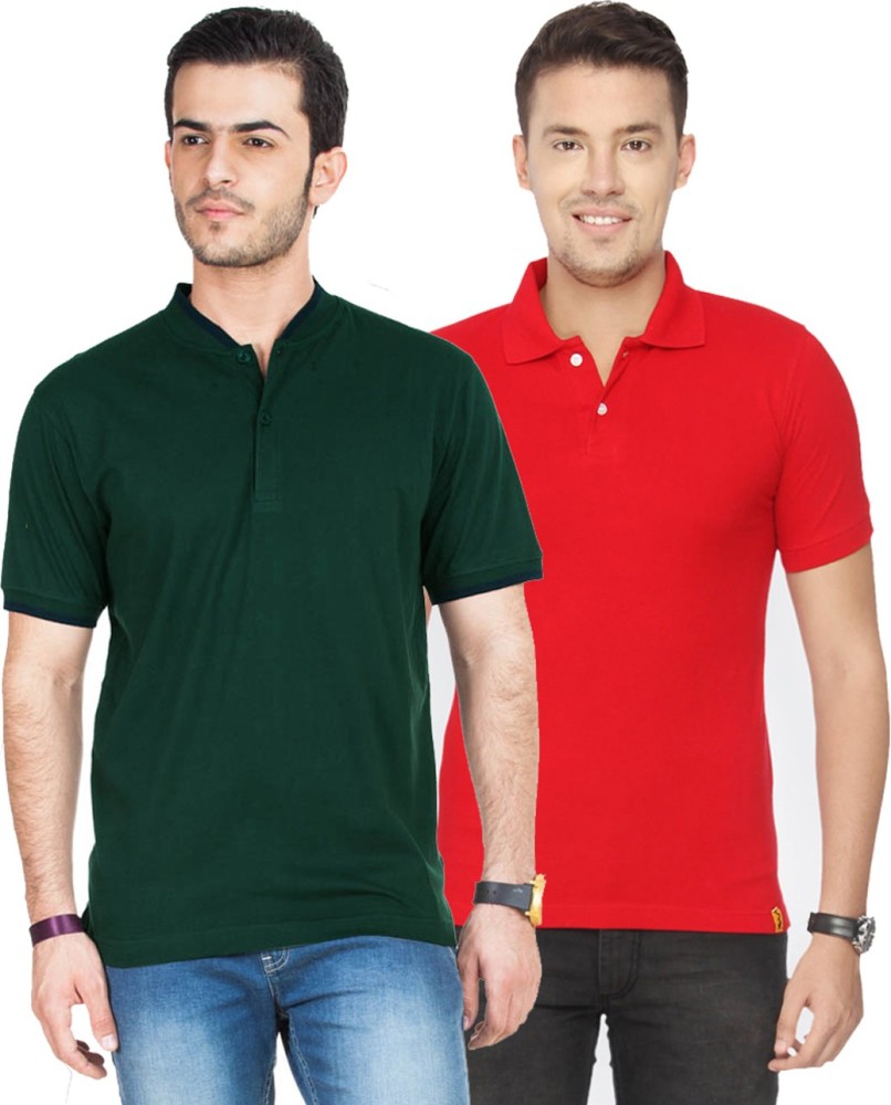 polo black v neck t shirts