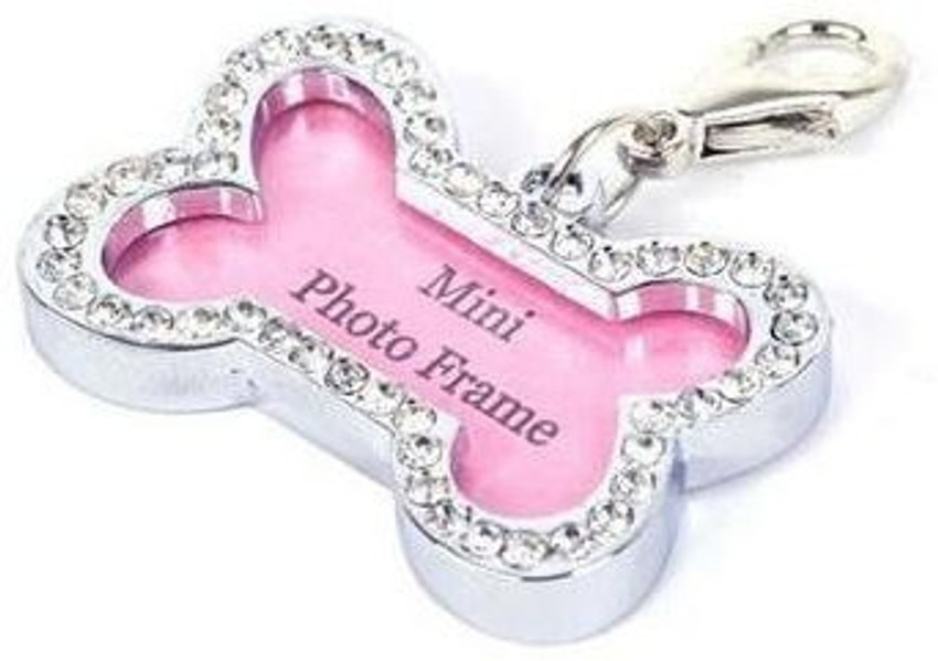 Dog collar with name tag sales