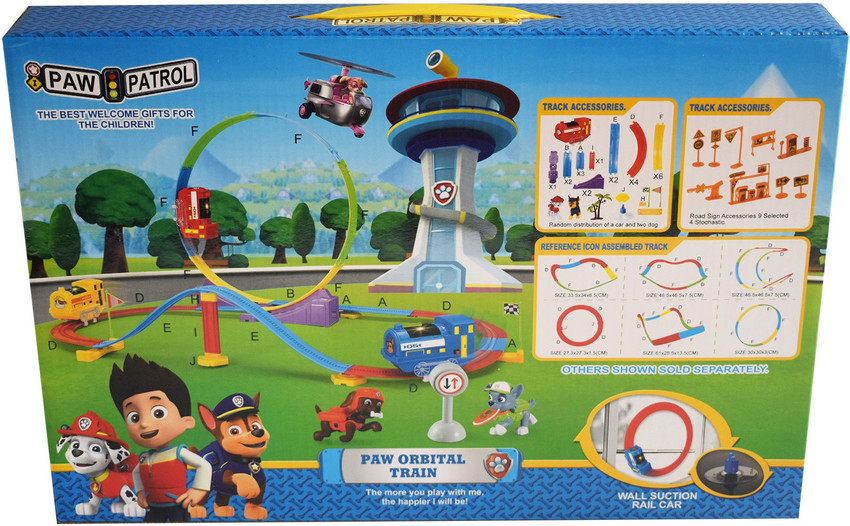 PAW PATROL Orbital Construction Train Track Set Toy Orbital