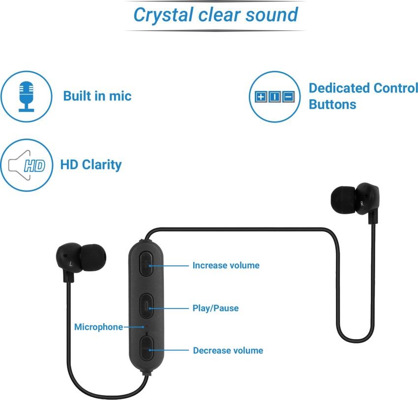 Flipkart SmartBuy Bluetooth Earphone with Mic