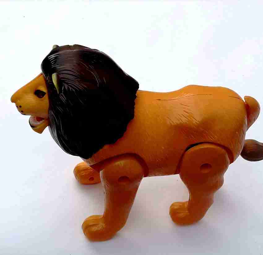 SHIVA1341 Super Lion Motor Driven Walking Musical Toy for Kids