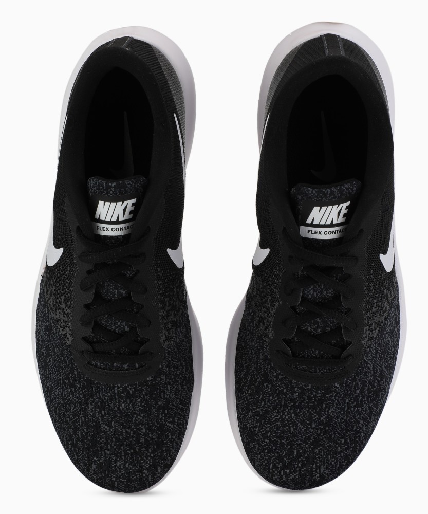 Nike women's flex clearance contact black/white/anthracite running shoe