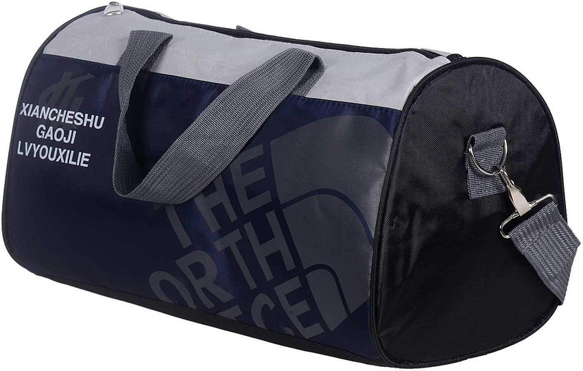 Printed polyster sales matty duffle bag