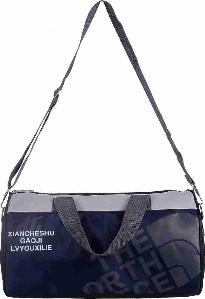 Printed polyster matty duffle bag clearance