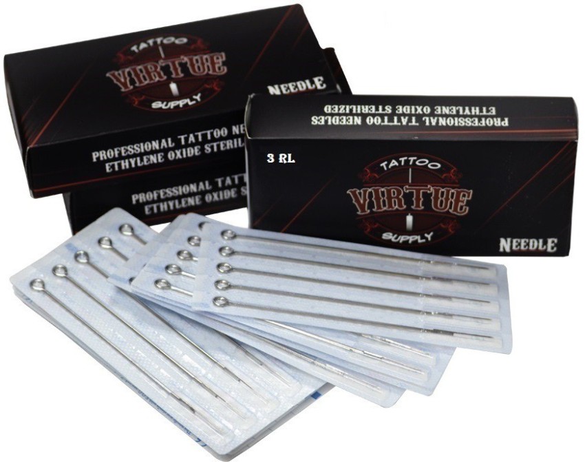 Shield plus 1203RL Disposable Round Liner Tattoo Needles Pack of 50  Disposable Round Liner Tattoo Needles Price in India  Buy Shield plus  1203RL Disposable Round Liner Tattoo Needles Pack of 50