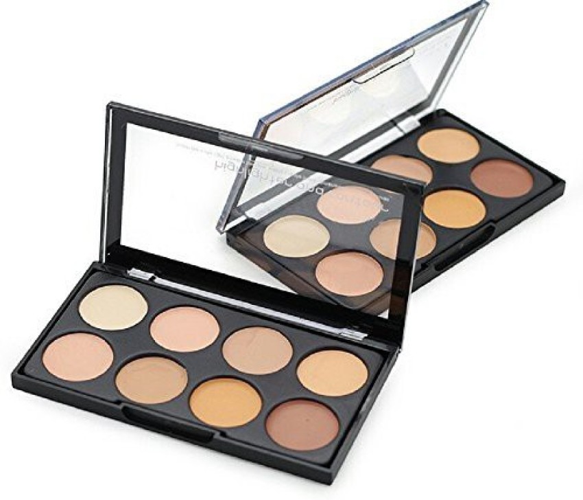 Kiss Beauty Highlighter and Contour Concealer Palette (8 shades) Foundation - Price in India, Buy Kiss Beauty and Contour Concealer Palette (8 shades) Foundation Online In India, Reviews, Ratings & Features | Flipkart.com