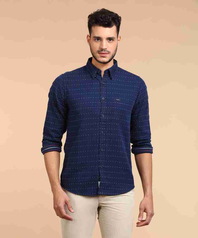 Navy shirt cheap dark jeans