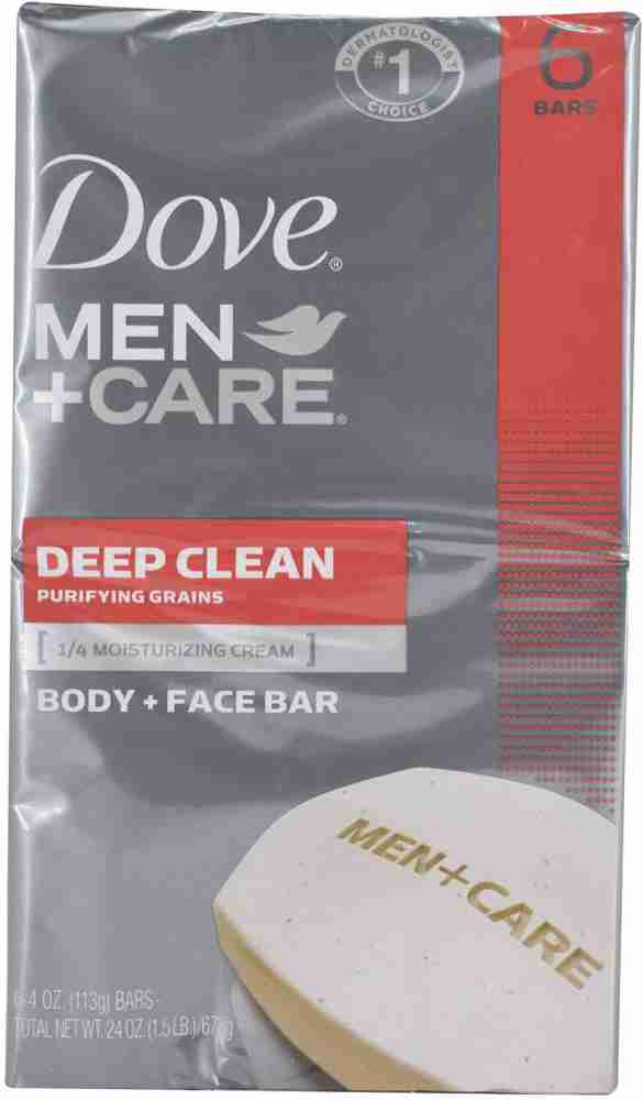 DOVE MEN BAR SOAP DEEP CLEAN 113G