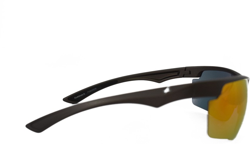 Wraparound Sports Polarized Sunglasses for Men and Women 10067BL – Glasses  India Online
