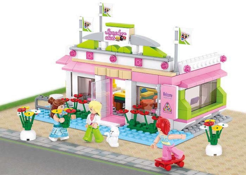 Sluban Girls Dream Snooker Club Building Block Toys | LEGO