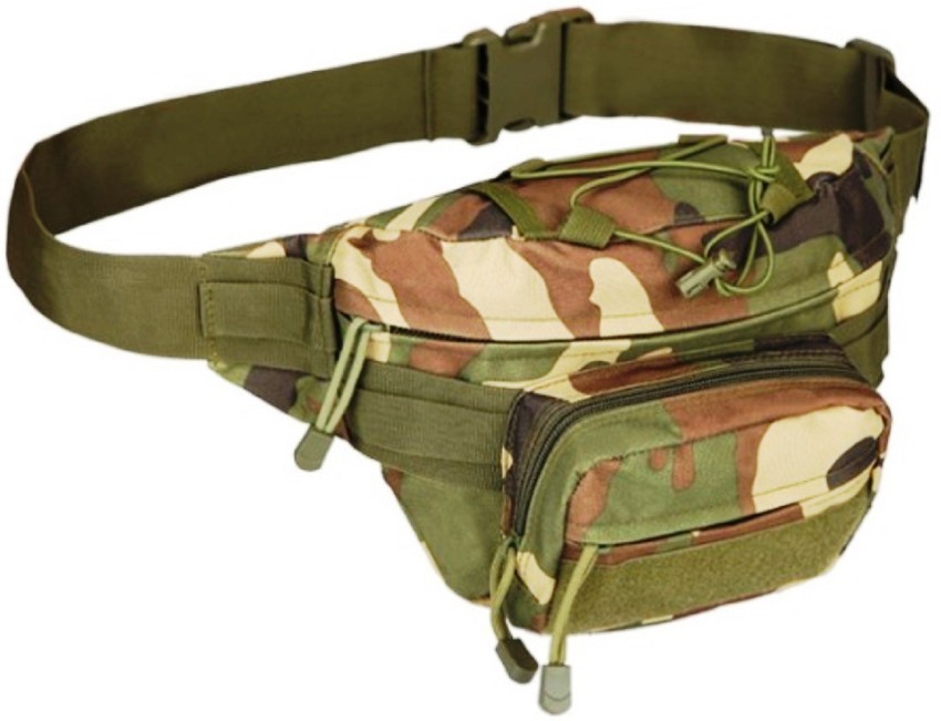 Military Fanny Pack Tactical Waist Bag Pack Water-Resistant Hip Belt Bag  Pouch for Outdoor Bumbag