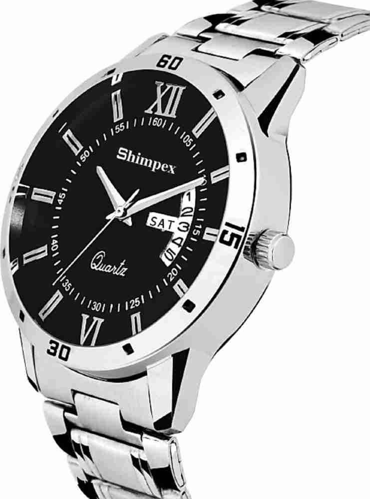 SHIMPEX Analog Watch For Men Buy SHIMPEX Analog Watch For Men MKW 9322WL01 new Look Day and Date ck Watch Online at Best Prices in India Flipkart