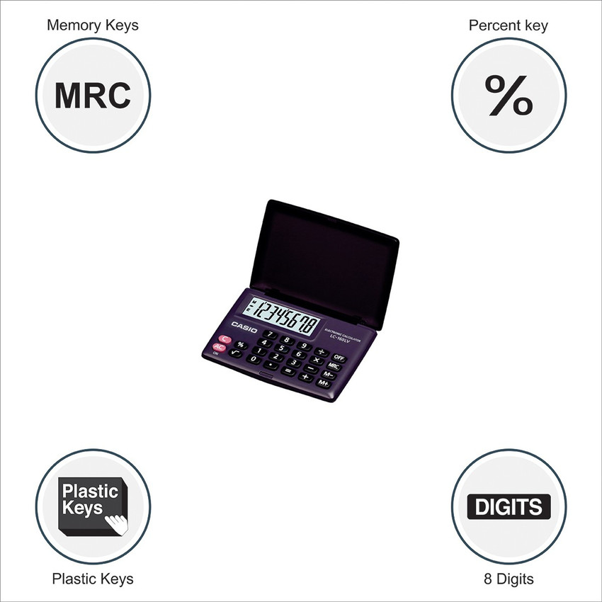 Flipkart CASIO LC 160LV Portable Basic Calculator Basic