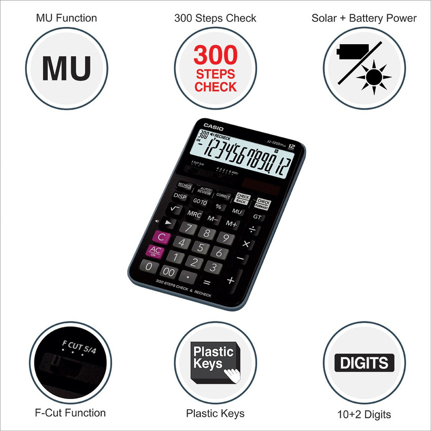 Casio jj online 120d calculator