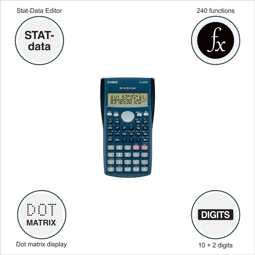 Flipkart CASIO FX 82MS Scientific Calculator Scientific