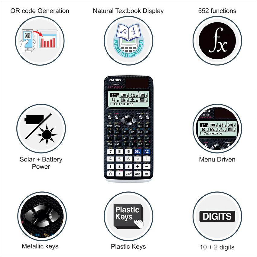 Flipkart CASIO Classwiz FX 991EX Scientific Calculator