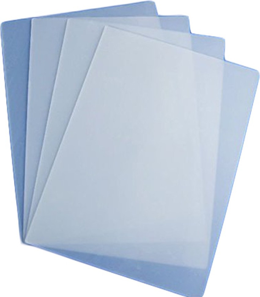 Tirupati Enterprises Laminating Pouch Film(A4)/ Lamination  Sheet/Lamination Paper/ Set of 100pcs: Clear Film, Plain 210 × 297 mm, 80 A4  paper - A4 paper