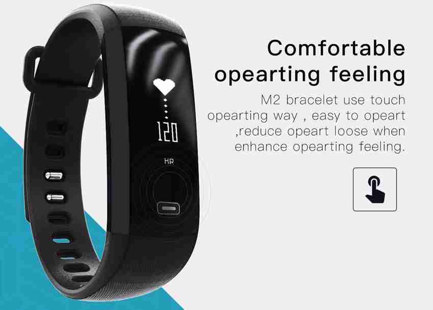 M2 waterproof smart fitness band 2025