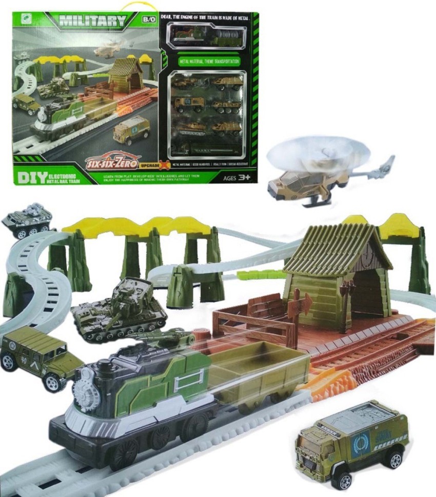 Lego discount army train