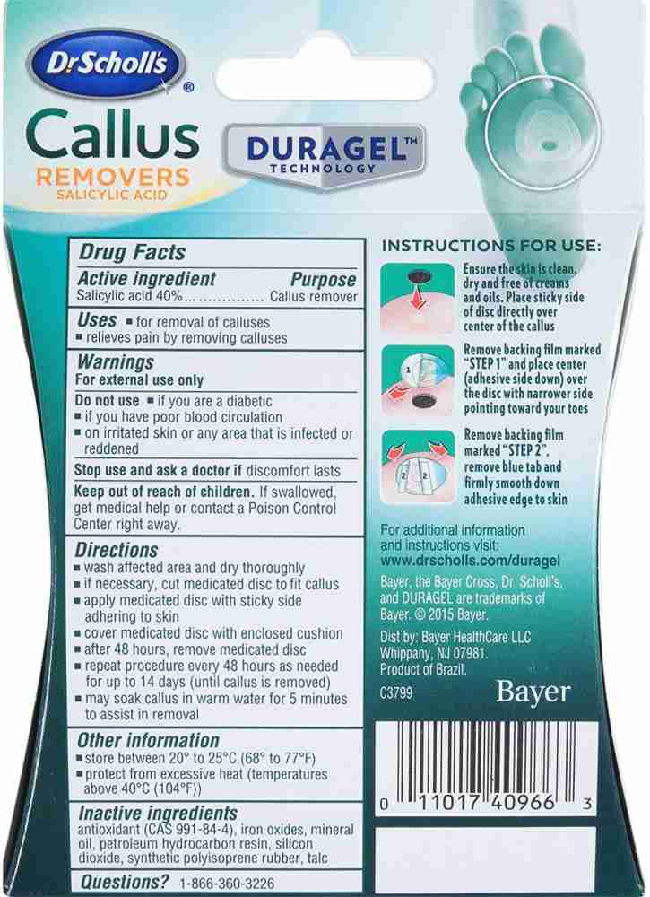 Scholl hot sale callus remover