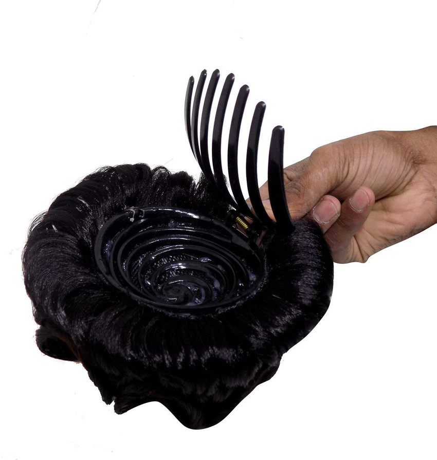 FULLY Fancy Hair Clips Extensions For Women And Girls Hair Clips For Girls Hair Accessories For Women Black Hair Clip Price in India Buy FULLY Fancy Hair Clips Extensions For