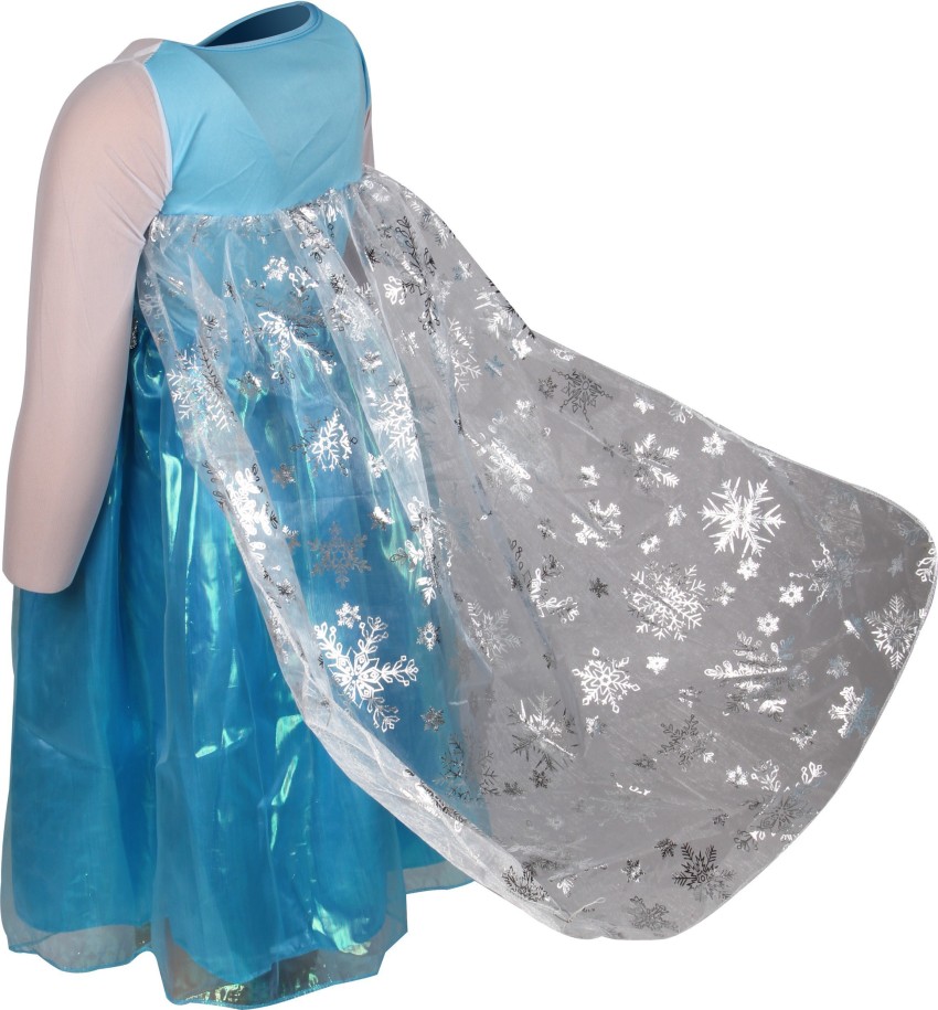 Fancydresswale princess Elsa frozen elegant New dress for Girls, 3-4 years