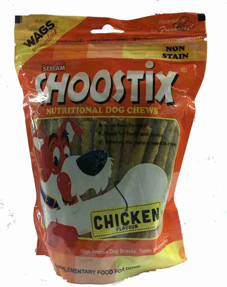 Choostix chicken 2025 dog treat 450g