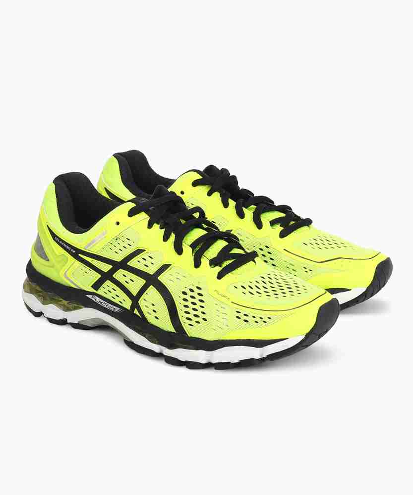 Asics GEL KAYANO 22 RUNNING For Men Buy YLW BLK SIL Color