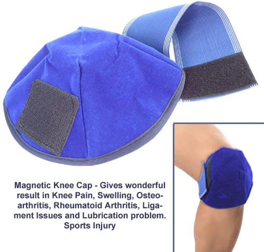Magnetic knee belt clearance