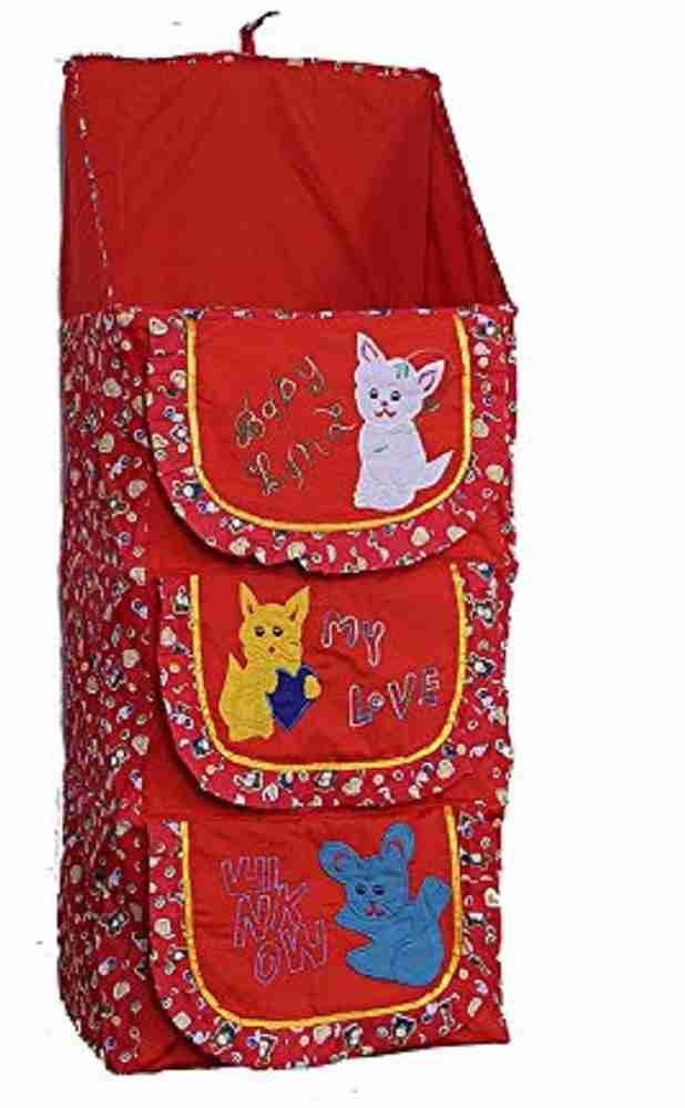 KUBER INDUSTRIES Baby Almirah Hanging Four Cabinet For Kids Red Round Zip Regular Organizer Price in India Buy KUBER INDUSTRIES Baby Almirah Hanging Four Cabinet For Kids Red Round Zip Regular