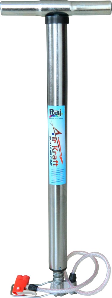 RAJ AirkraftChrome High Pressure Bicycle Pump - Buy RAJ AirkraftChrome High  Pressure Bicycle Pump Online at Best Prices in India - Cycling