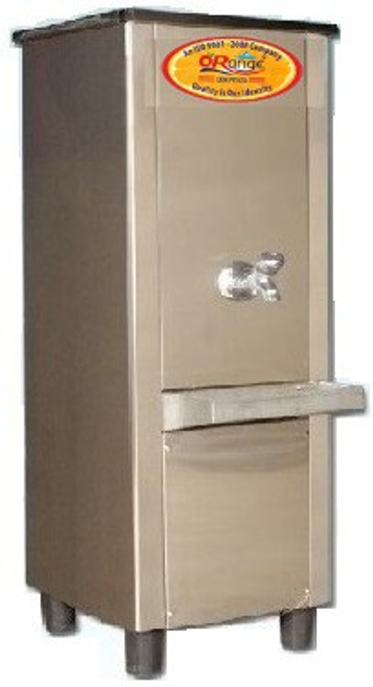 ORANGE Stainless Steel Water Cooler 20 Ltr Bottled Water Dispenser