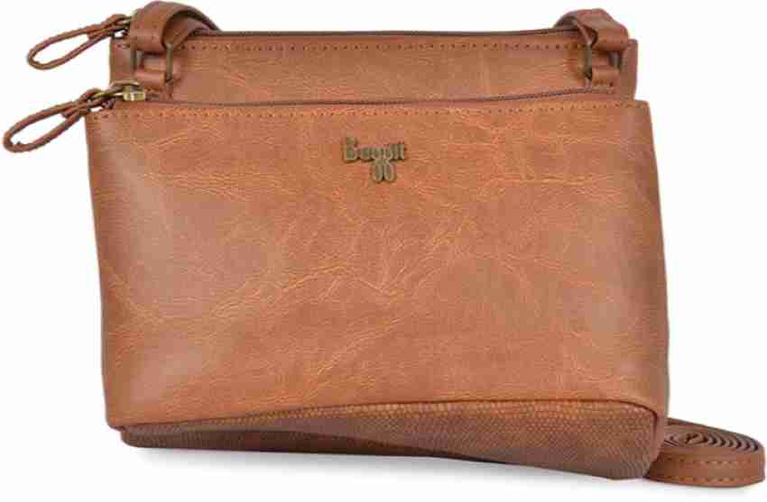 Baggit Women's Sling Bag (Caramel) : : Fashion