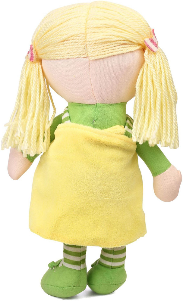 My Baby Excel My First Dolly Plush Green Color 30 cm My First