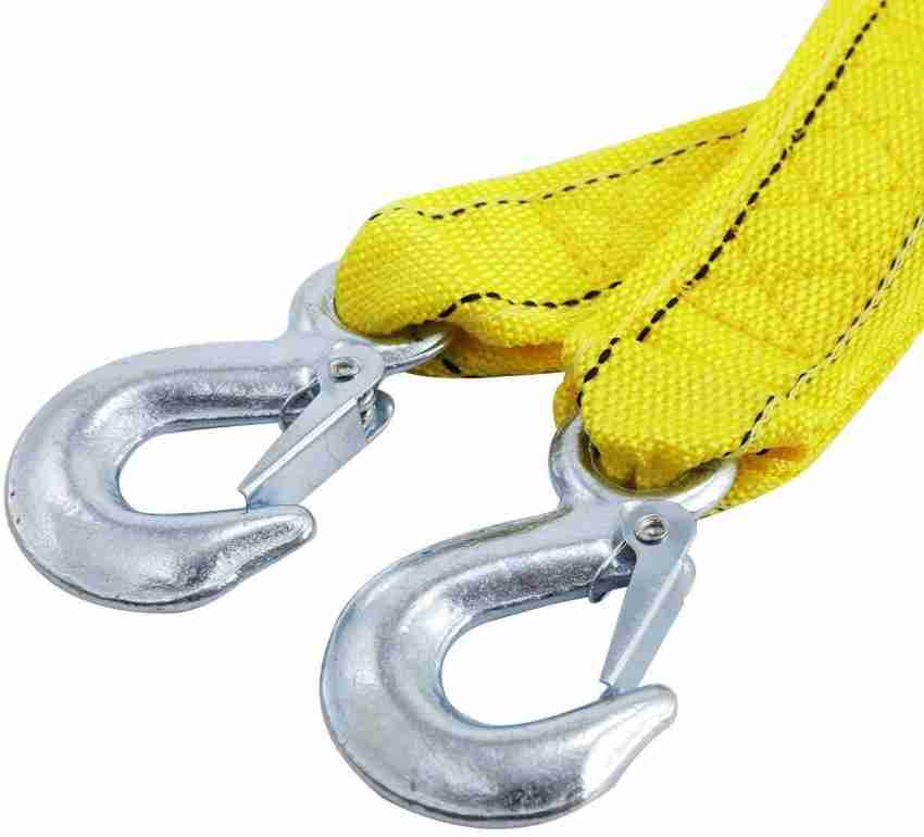 RHONNIUM 13ft/4m 5 Ton Heavy Duty Self-Rescue Car Tow Rope Strap Belt  Polyester Strong Hook Towing Cable 4.5 m Towing Cable Price in India - Buy  RHONNIUM 13ft/4m 5 Ton Heavy Duty