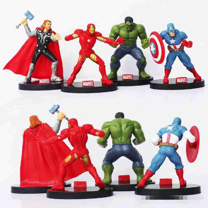 Figurine Avengers, Figurine Marvel, 5PCS Cake Topper Avengers