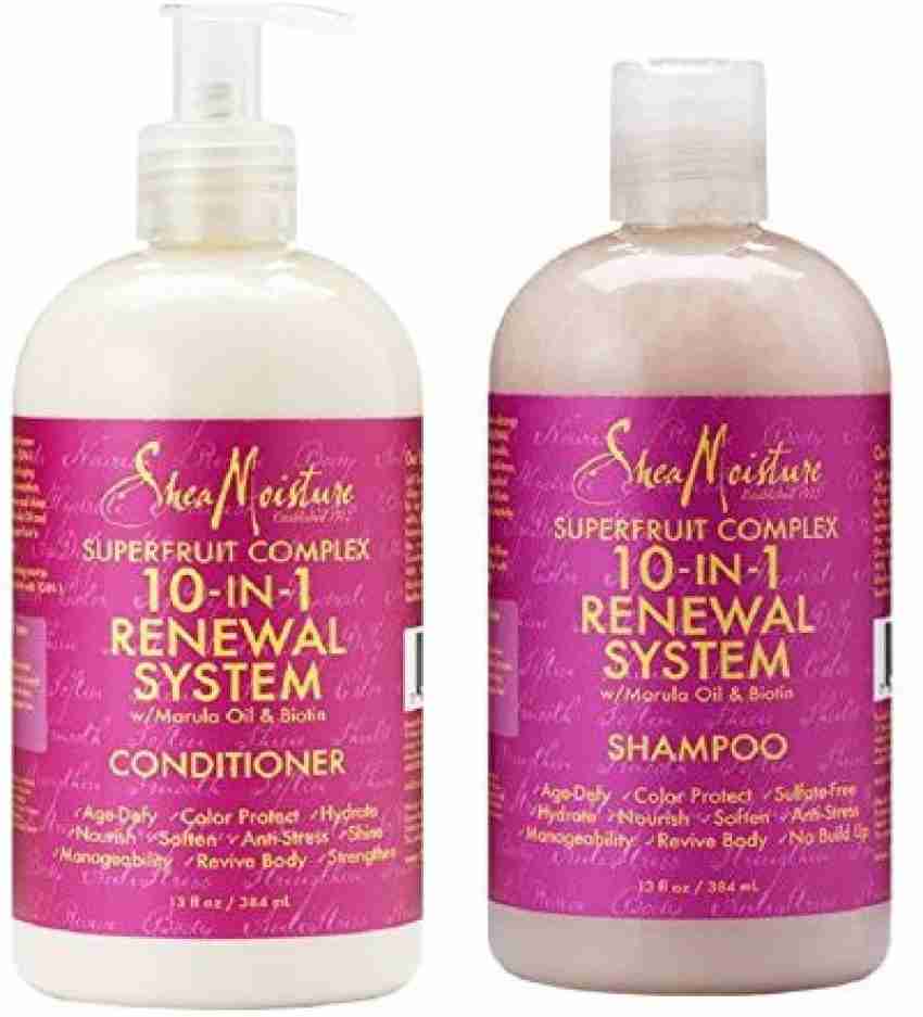 Shea moisture 10 in 1 renewal system shampoo deals reviews