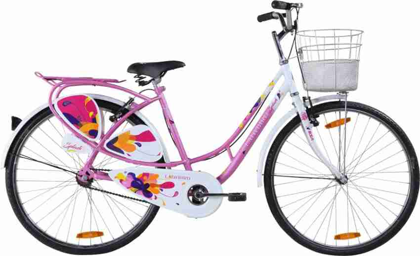 BSA LADYBIRD SPLASH PINK 26 T Girls Cycle Womens Cycle