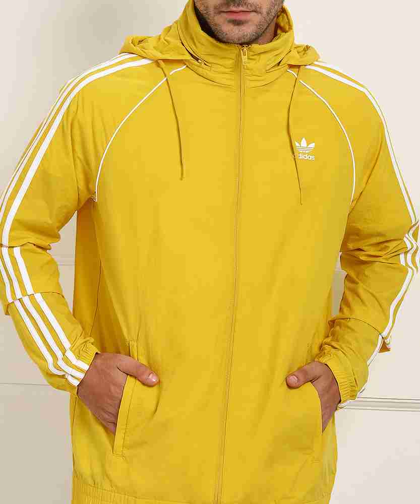 Adidas originals yellow sales jacket