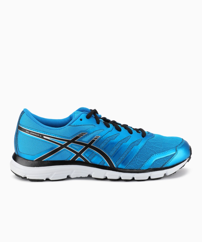 Asics GEL ZARACA 4 RUNNING For Men Buy MTHYL BL BLK SIL Color Asics GEL ZARACA 4 RUNNING For Men Online at Best Price Shop Online for Footwears in India Flipkart