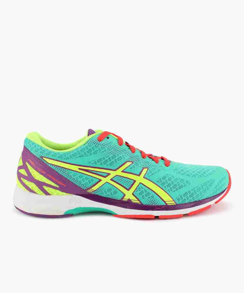 Asics GEL DS RACER 10 RUNNING For Men Buy MINT YLW PRPL Color